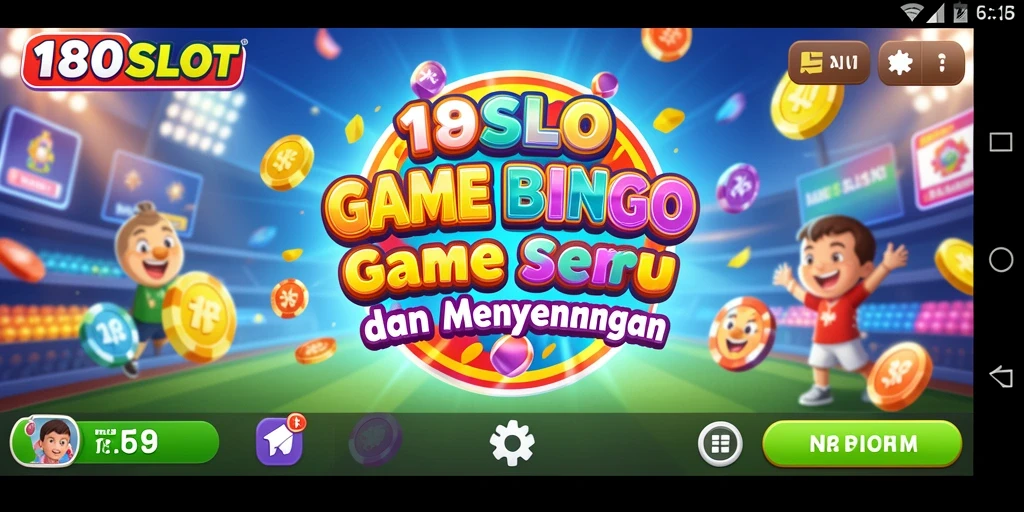 Tampilan permainan Bingo yang menarik di 180SLOT.