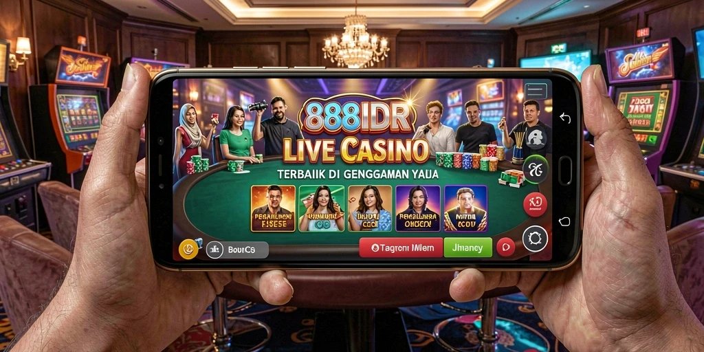 Screenshot dari gameplay Live Casino yang interaktif dan menyenangkan.