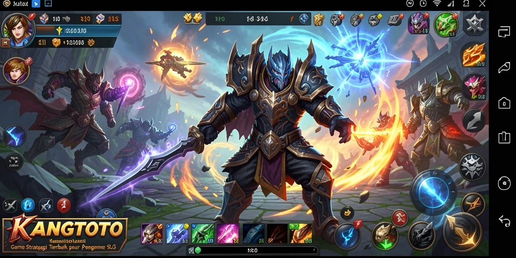 Tampilan gameplay KANGTOTO yang seru dan strategis.