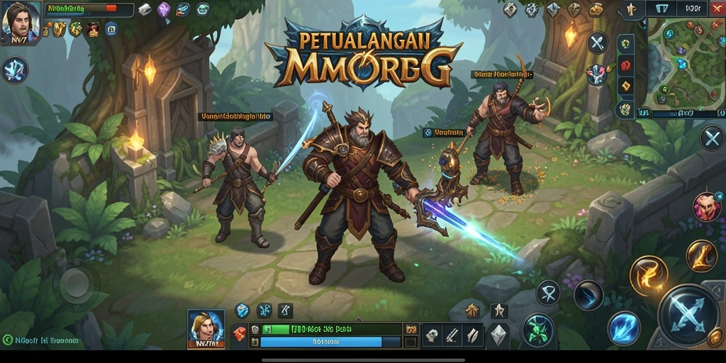 Tampilan gameplay NV77 dengan aksi seru dan grafis yang memukau.