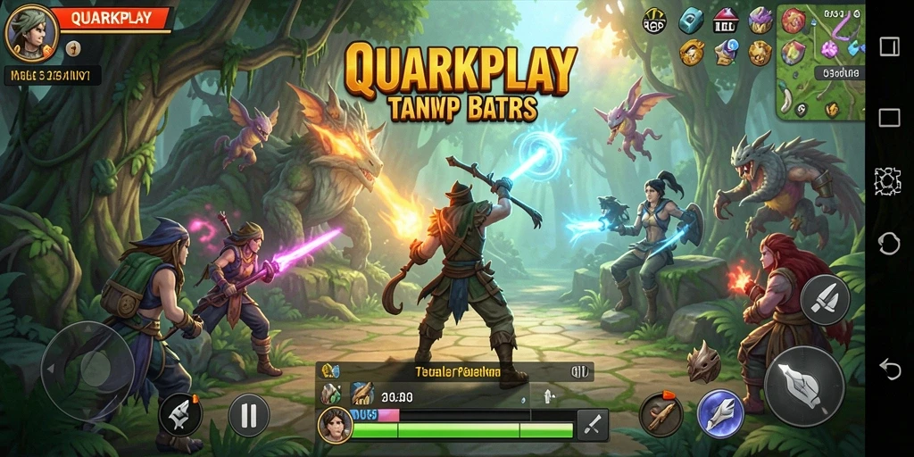Gameplay petualangan yang menakjubkan di QUARKPLAY.